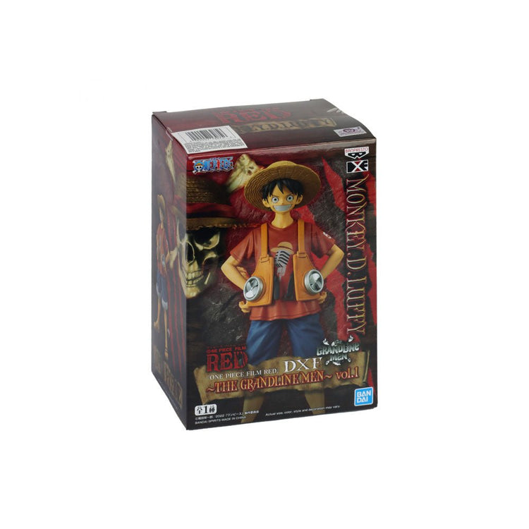 Action Figure One Piece - Monkey D. Luffy - DFX - The Grandline Men - 137696 - Truedata