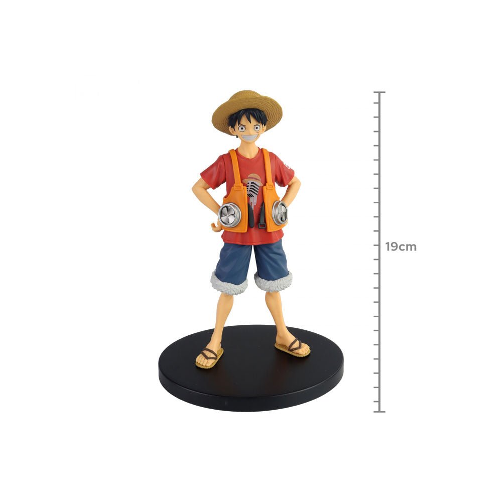 Action Figure One Piece - Monkey D. Luffy - DFX - The Grandline Men - 137696 - Truedata