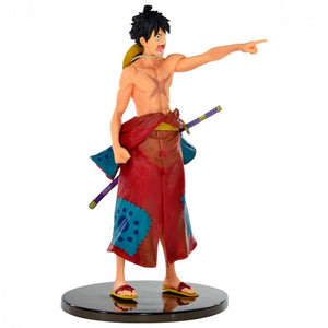 Action Figure One Piece - Monkey D Luffy World Colosseum 2 - Truedata