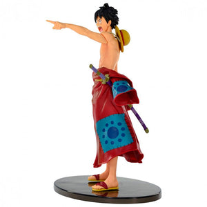 Action Figure One Piece - Monkey D Luffy World Colosseum 2 - Truedata