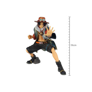 Action Figure One Piece - Portgas D. Ace - Banpresto Chronicle King Of Artist - 137484 - Truedata