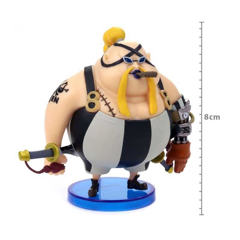 Action Figure One Piece - Queen - Pirata das Feras WCF - 50496 - Truedata