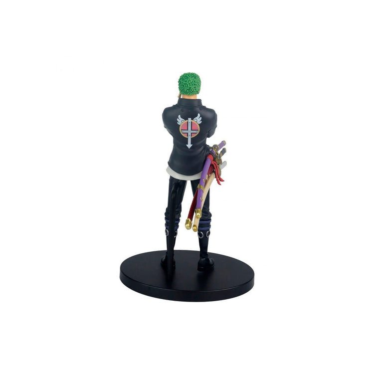 Action Figure One Piece - Roronoa Zoro - DXF - The Grandline Men - 18950/13397 - Truedata