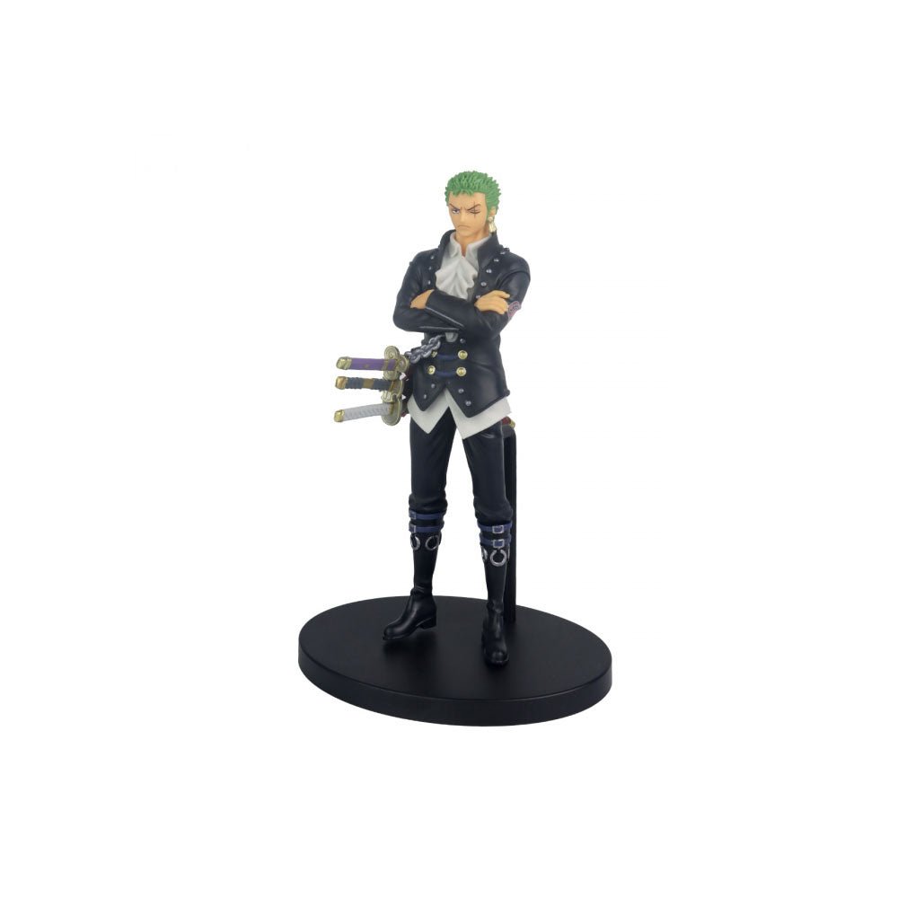 Action Figure One Piece - Roronoa Zoro - DXF - The Grandline Men - 18950/13397 - Truedata