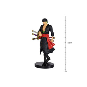 Action Figure One Piece - Roronoa Zoro - The Shukko - 88082 - Truedata