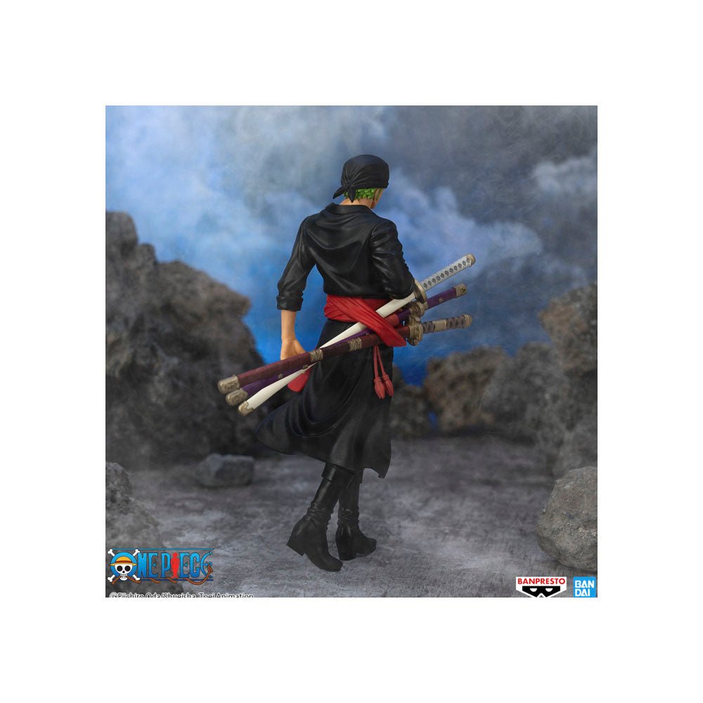 Action Figure One Piece - Roronoa Zoro - The Shukko - 88082 - Truedata