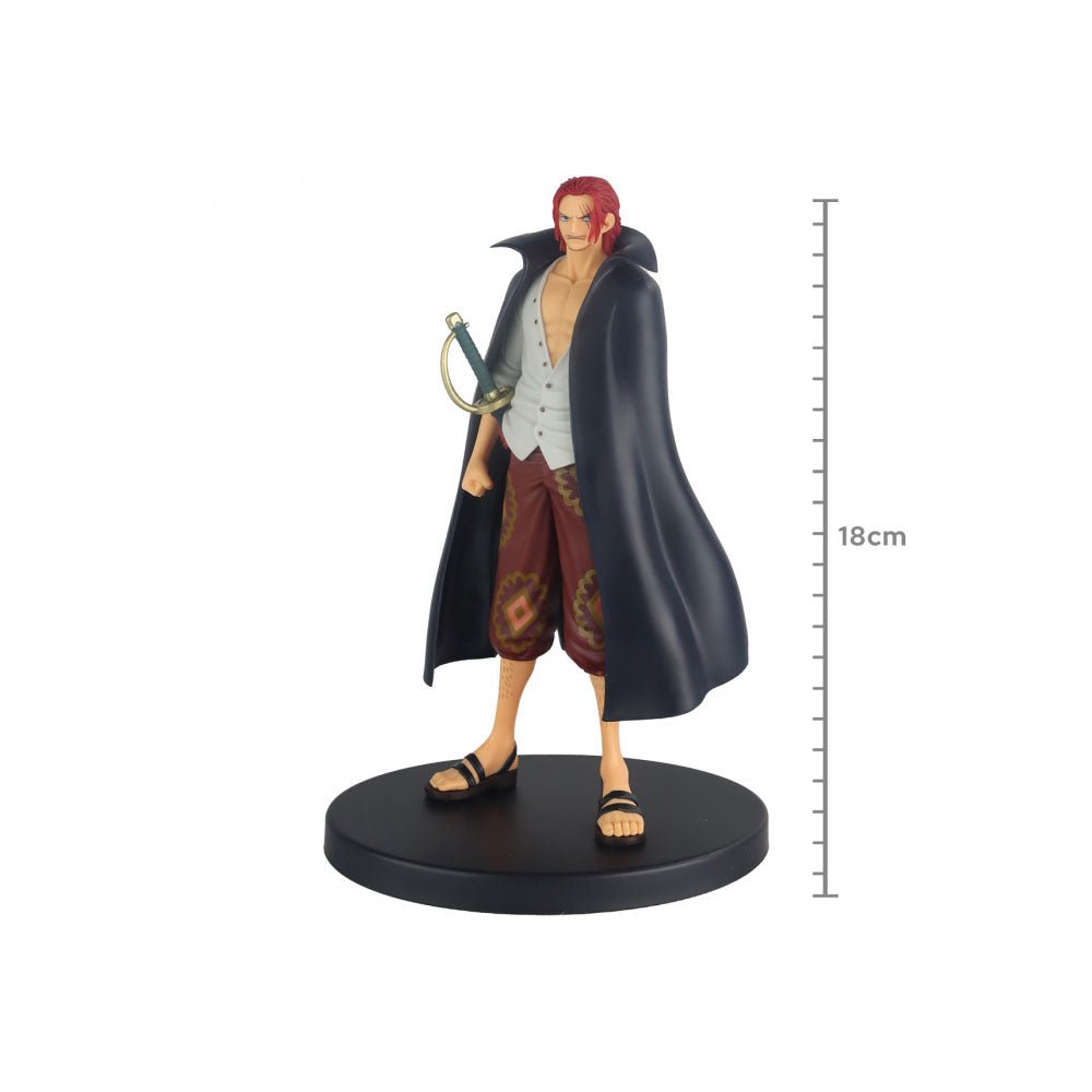 Action Figure One Piece - Shanks - DXF - The Grandline Men - 18948/13378 - Truedata