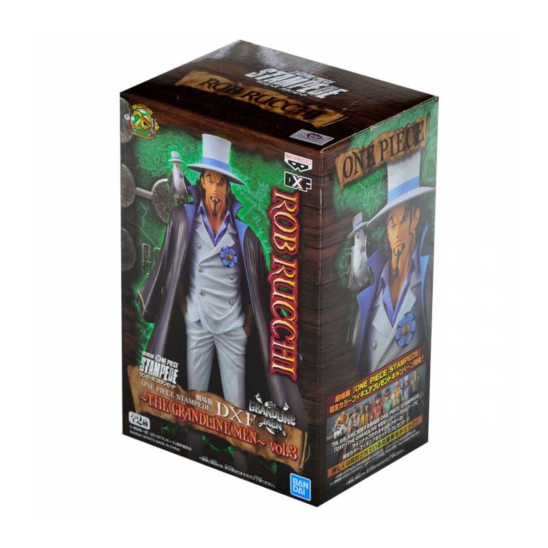Action Figure One Piece - Stampede Movie - Rob Lucci - 32730 - Truedata