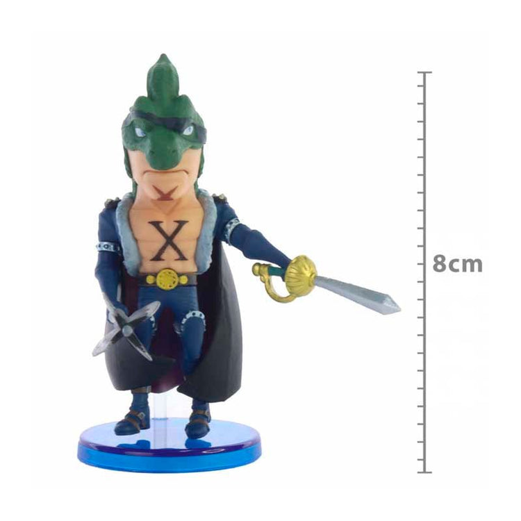 Action Figure One Piece - X - Drake - Piratas das Feras WCF - 50454 - Truedata