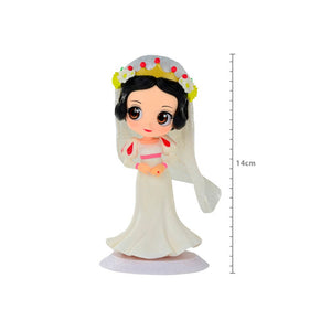 Action Figure Princesas Disney - A Branca de Neve - Vestido de Casamento - 33477 - Truedata