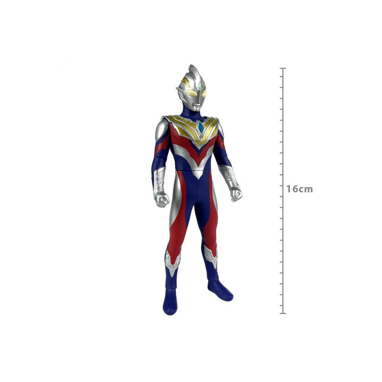 Action Figure Ultraman Trigger: New Generation Tiga - Ultraman Trigger - Soft Vinyl Style Heroes - 112514 - Truedata