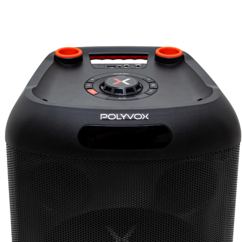 Caixa De Som Bluetooth Polyvox Torre Amplificada 2000W Full Led TWS - XT-990T