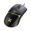 Mouse Gamer Usb Fortrek Crusader Rgb 12800 Dpi Preto