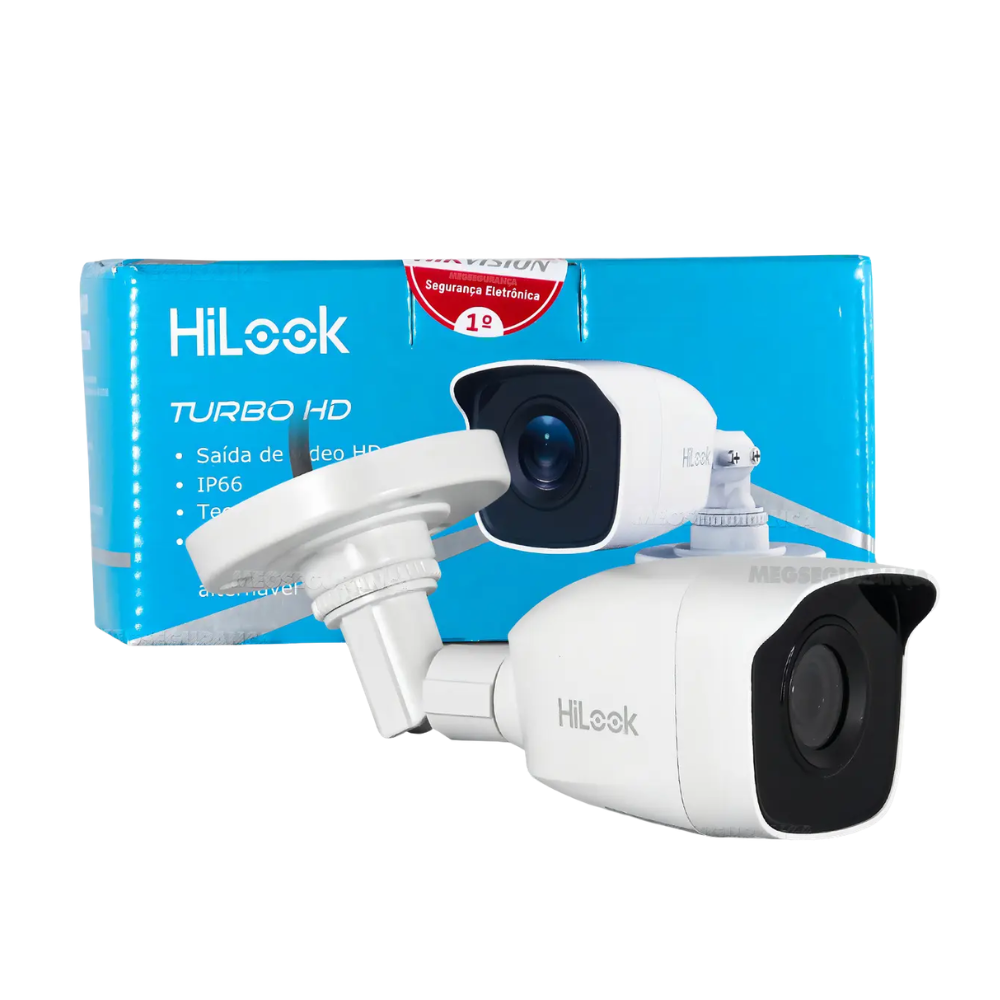 Câmera de Segurança Analógica Bullet Hilook 1Mp 3.6mm - THC-B110C-P