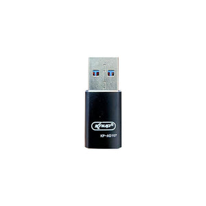 Adaptador Conector Usb Macho Para USB Tipo C Knup - KP - AD107 - Truedata