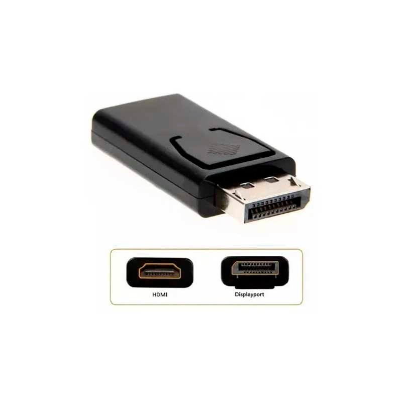 Adaptador Conversor Displayport Macho Para Hdmi Fêmea - Truedata