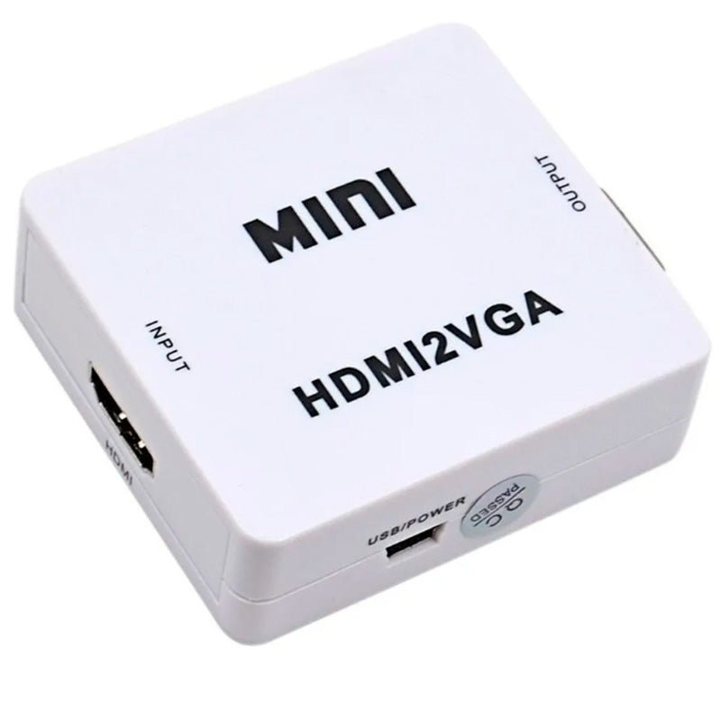 Adaptador Conversor hdmi Fêmea Para Vga Femêa - hdmi2vga - Truedata