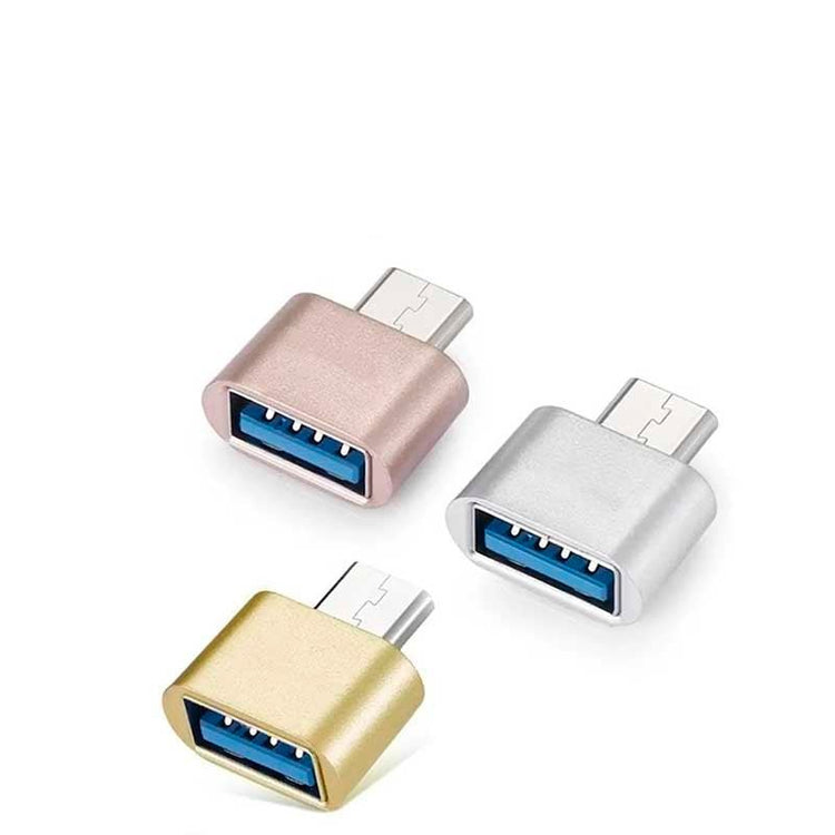 Adaptador Otg Usb Femea Para Micro Usb Conector V8 - Truedata