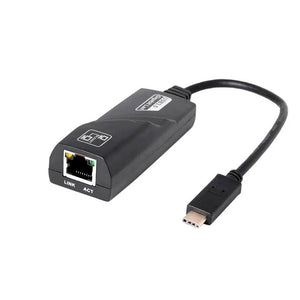 Adaptador Usb Tipo C Para Rj45 10/100/1000 Gigabit Multi - WI423 - Truedata