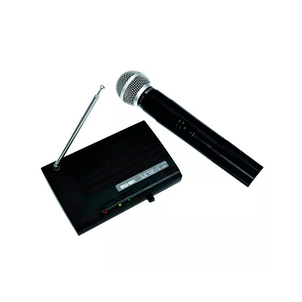 Kit de Microfone Sem Fio 2 em 1 Wireless - SH-200