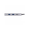 Hub Tipo C 2 Portas Usb + HDMI + Power Delivery 60w Vinik Preto - HC-4