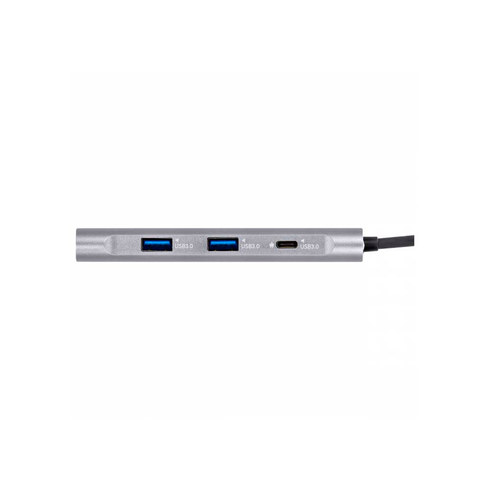 Hub Tipo C 2 Portas Usb + HDMI + Power Delivery 60w Vinik Preto - HC-4