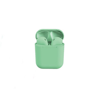 Fone De Ouvido Bluetooth C/ Estojo de Carregamento aGold BT 5.0 Verde - FN-12