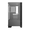Gabinete Gamer PCYes Mid Tower Forcefield TWR Black Vulcan Preto Com Lateral e Frente em Vidro Temperado - GFFTWRBV