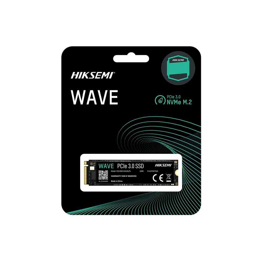 Ssd M.2 NVMe 128gb (120gb) Hiksemi 2280 Wave 1200Mb/s - HS-SSD-WAVE(P) 128g