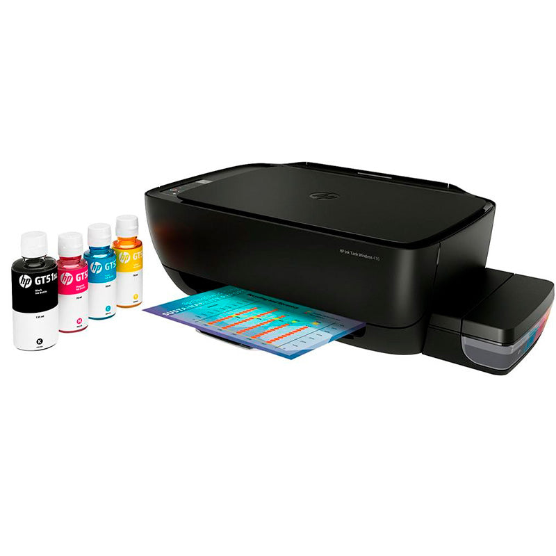 Impressora Multifuncional Tanque De Tinta Hp 416 Ecotank Colorida Wi-Fi Bivolt - Z4b55a#Ak4