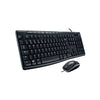 Kit Teclado E Mouse Com Fio Logitech Mk200 - 920-002718