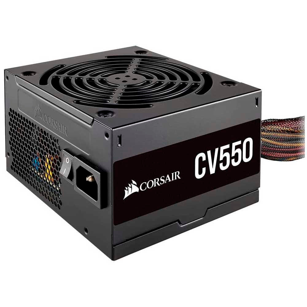 Fonte Real Atx 550w Corsair 80 Plus CV550 Bronze - Cp-9020210-BR