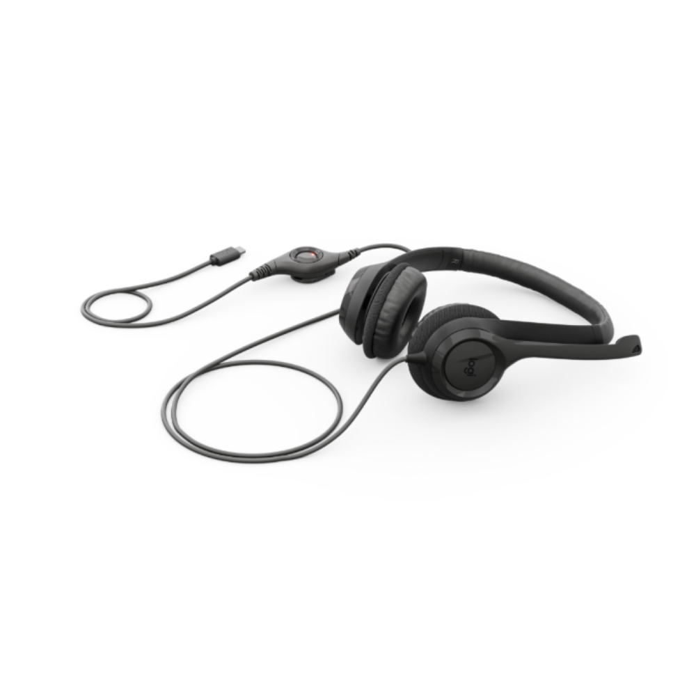 Headset Logitech Stereo Usb-C H390 - 981-001575