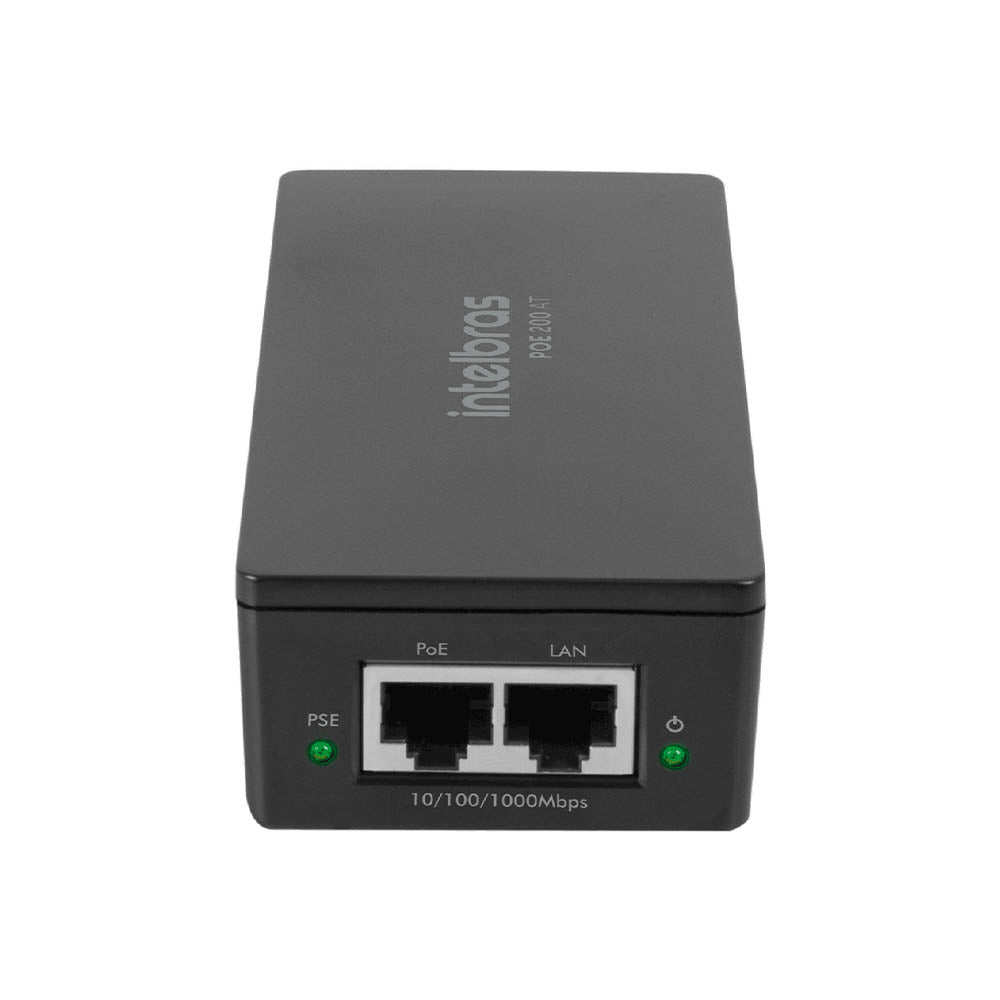 Fonte Injetor PoE Gigabit Ethernet Intelbras 30w - 200 AT