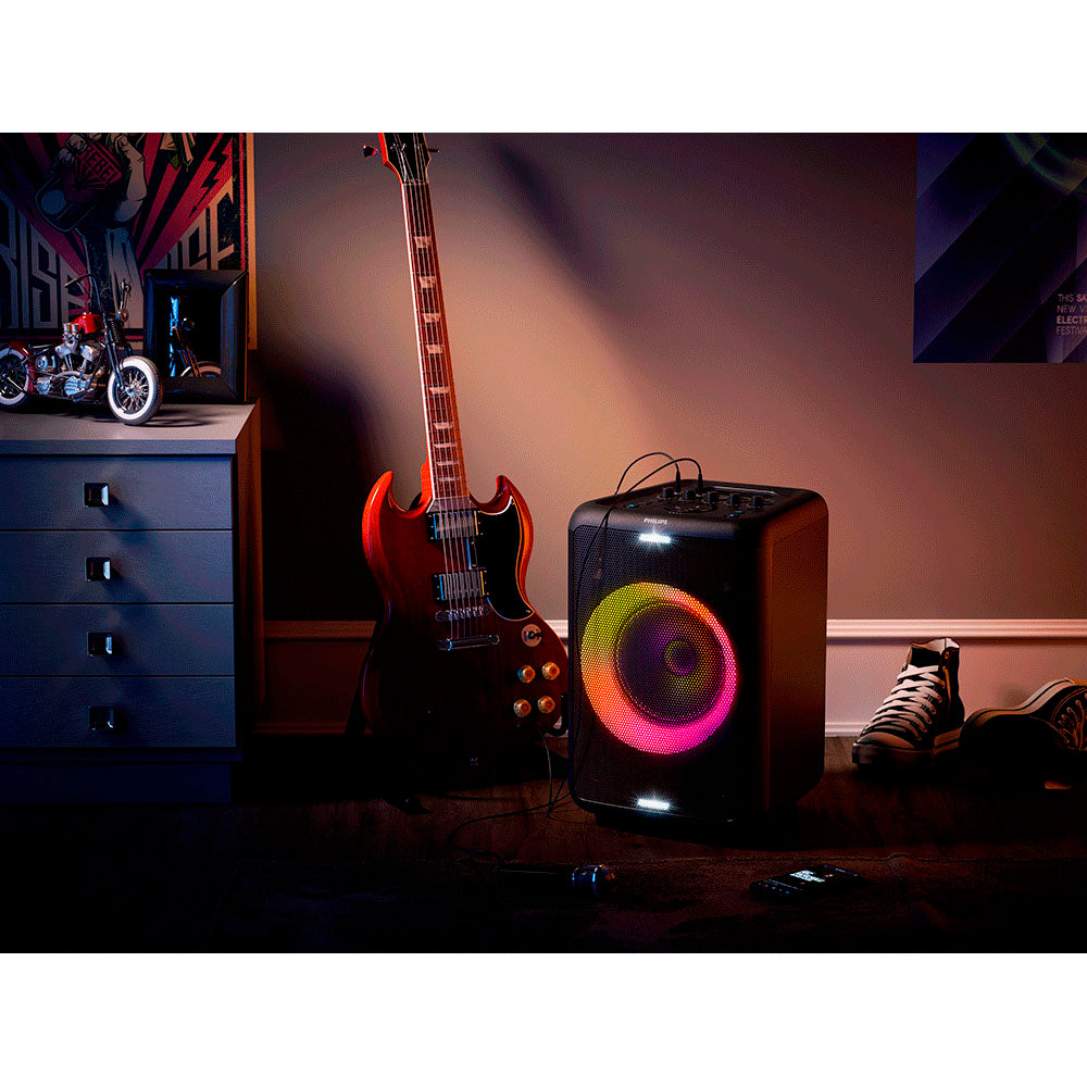 Caixa De Som Bluetooth Philips Party X3206 80w Preta - 286152