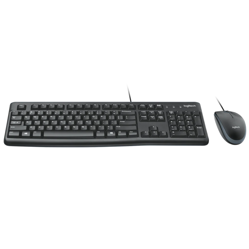Kit Teclado E Mouse Com Fio Logitech Mk120 - 920-004429