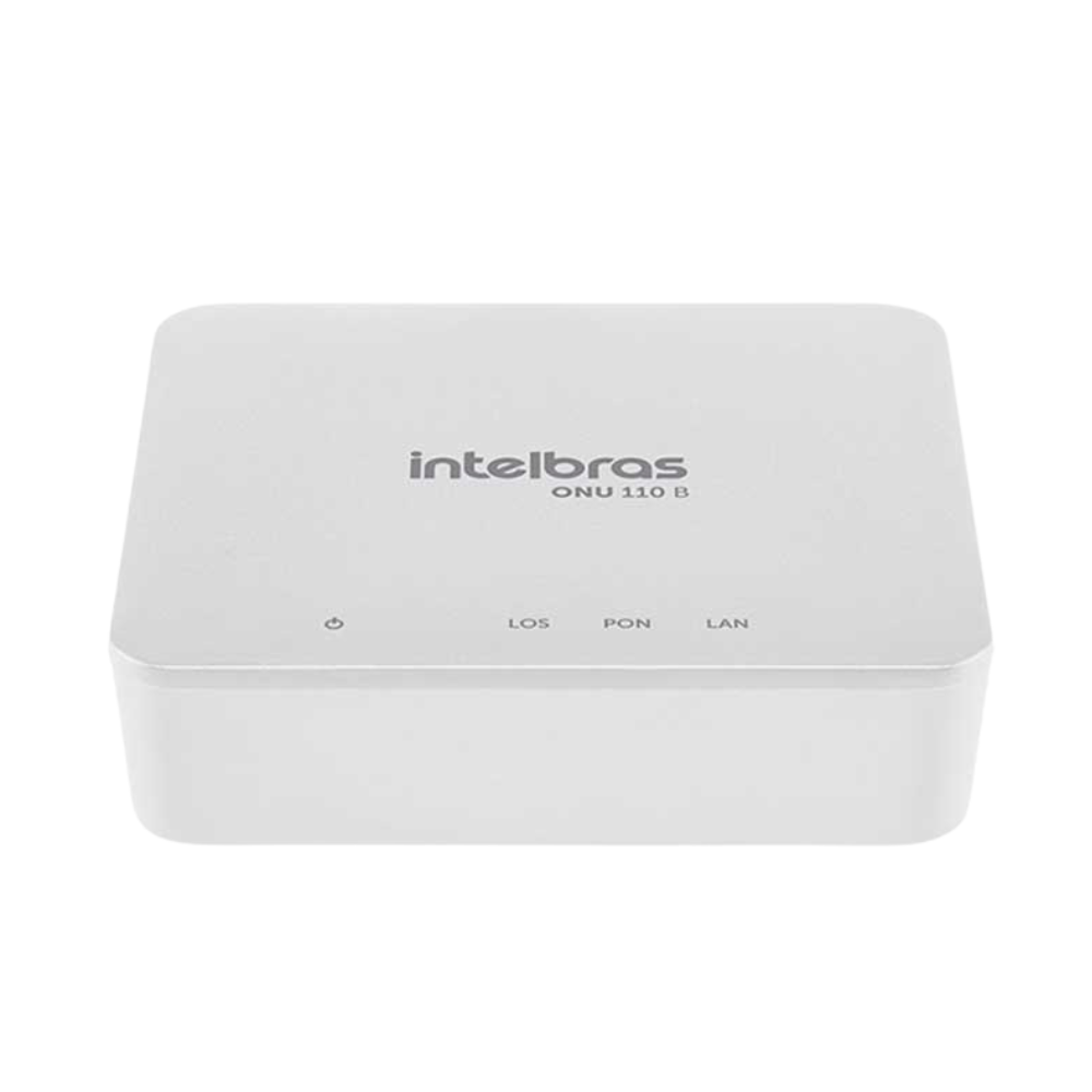Modem de Fibra Óptica ONU Gpon/Epon Hibrida 1P Optica Lan 110B Intelbras - 4780051