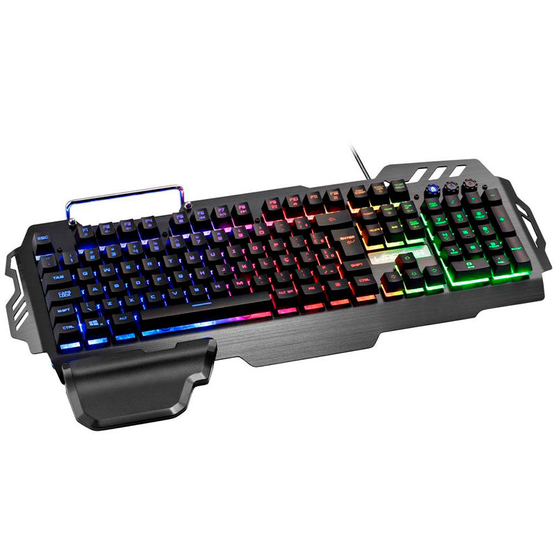 Teclado Gamer Warrior Zuberi Semi Mecânico Tc210