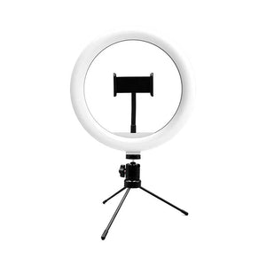 Anel De Luz Ring Light Led Usb Livestream 10 Pols 11W Com Tripe de Mesa Multilaser - AC370 - Truedata