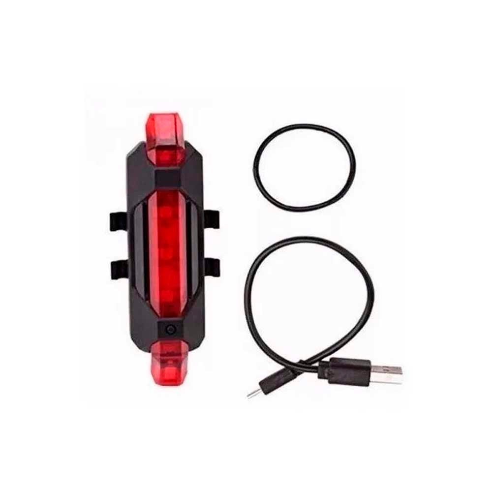 Aparelho de Iluminação Luz de Alerta para Bicicleta - LK - 026 - Truedata