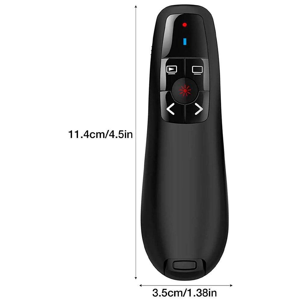 Apresentador Sem Fio Wireless Laser Pointer Clicker 2.4GHz - Fenlan - Truedata