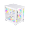 Gabinete Gamer New Hero Majesty Mid Tower C/ Vidro Temperado Branco - 18731