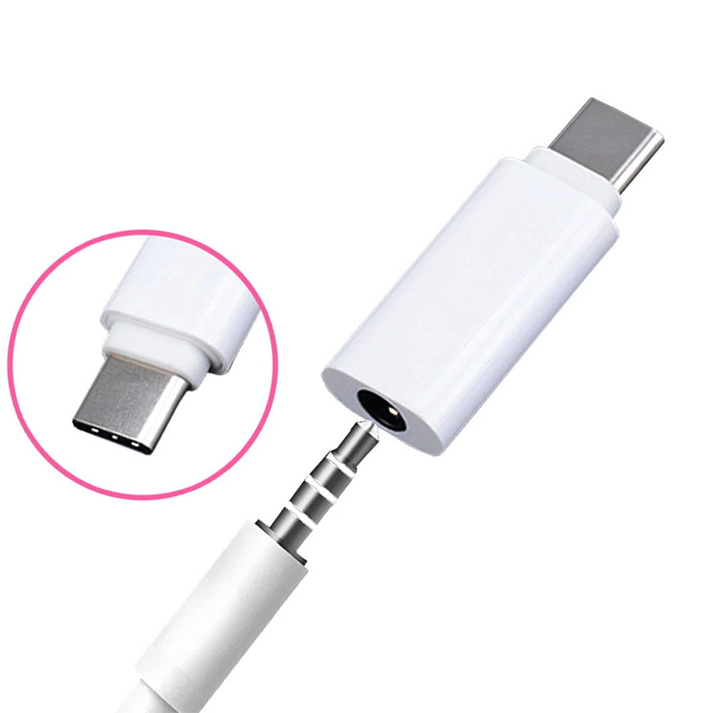 Cabo Adaptador de Som P2 Femea Para USB Tipo C Leon - KY-006