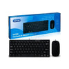Kit Mini Teclado Multimídia E Mouse Com Fio Knup USB - KP-TE122