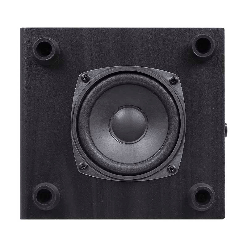 Caixa De Som 2.1 Vinik Satelite em Madeira C/ Subwoffer 16W USB P2 Preta - CXTU16W