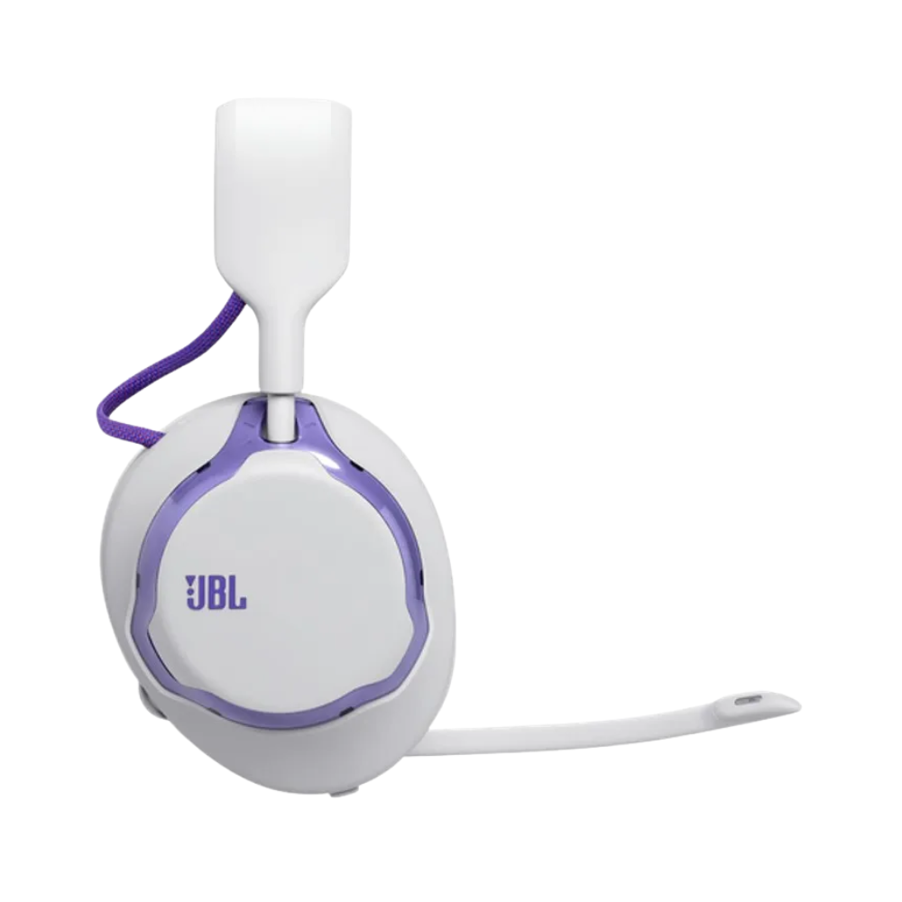Headset Gamer Jbl Quantum 650 Wireless / Bluetooth / Tipo C Branco - JBLQTUM650WHT