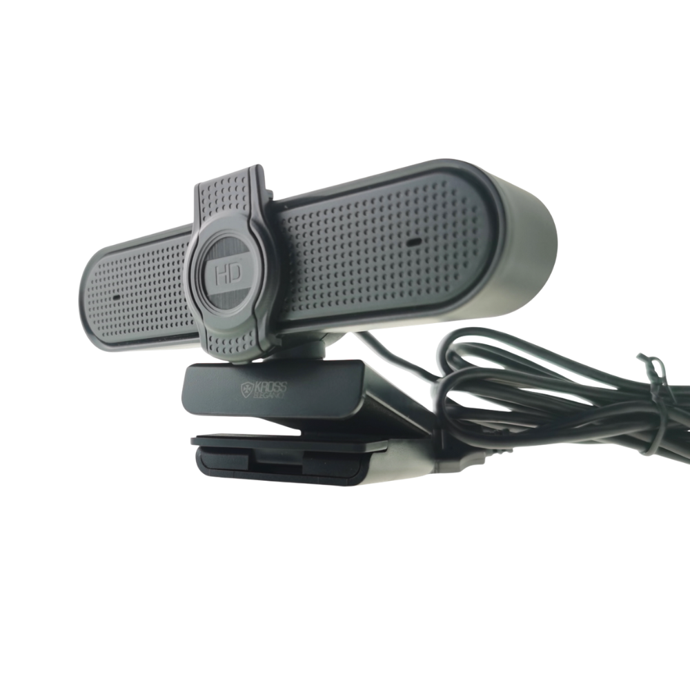 Webcam Kross Elegance 4K 1080p Foco Automático - KE-WBA1084K