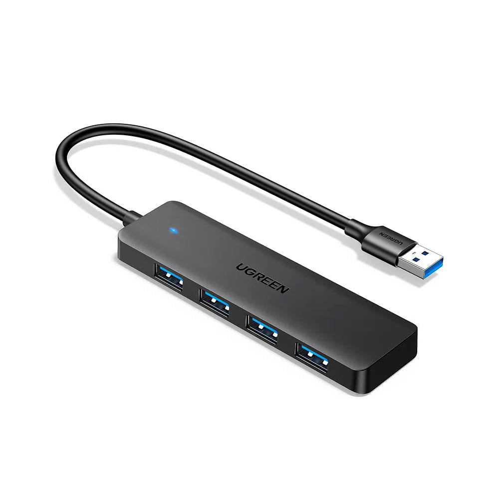 Hub Usb 3.0 Ugreen 4 Portas Preto - CM219