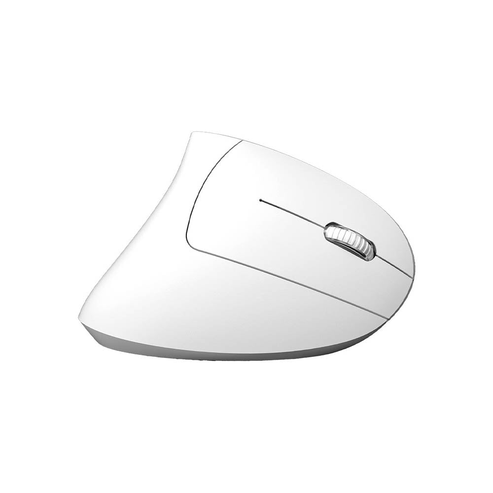 Mouse Ergonomico Sem Fio Recarregavel Vinik Power Fit Pm300 Vertical USB Branco - CP265455 Truedata