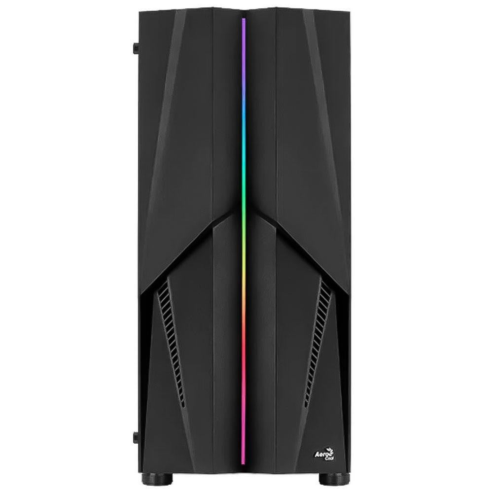 Gabinete Gamer Aerocool Mid Tower Rgb Mecha Com lateral em Vidro Temperado - Pn 72998 Truedata